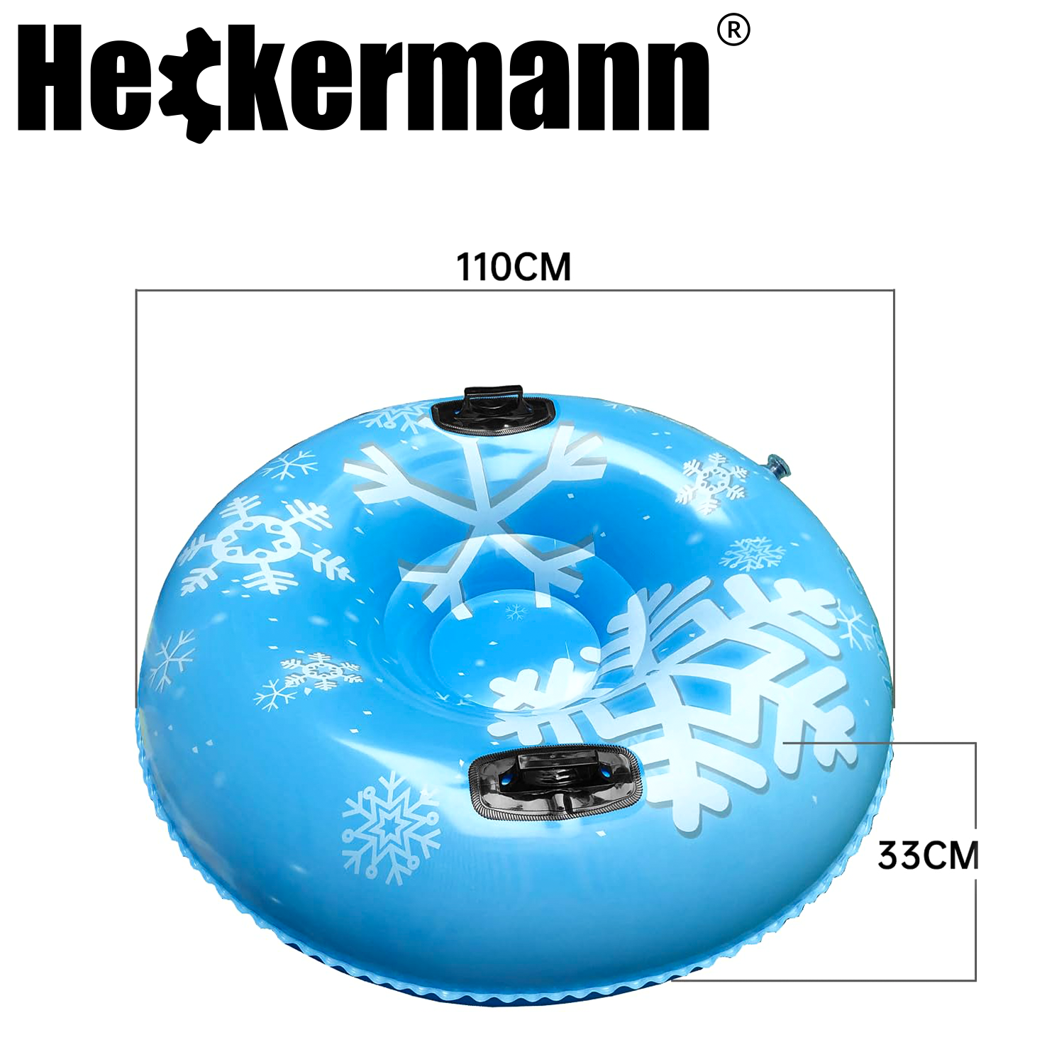 SANKI DMUCHANE KOŁO ŚLIZGACZ NA ŚNIEG OPONA DO ZJEŻDŻANIA 110cm