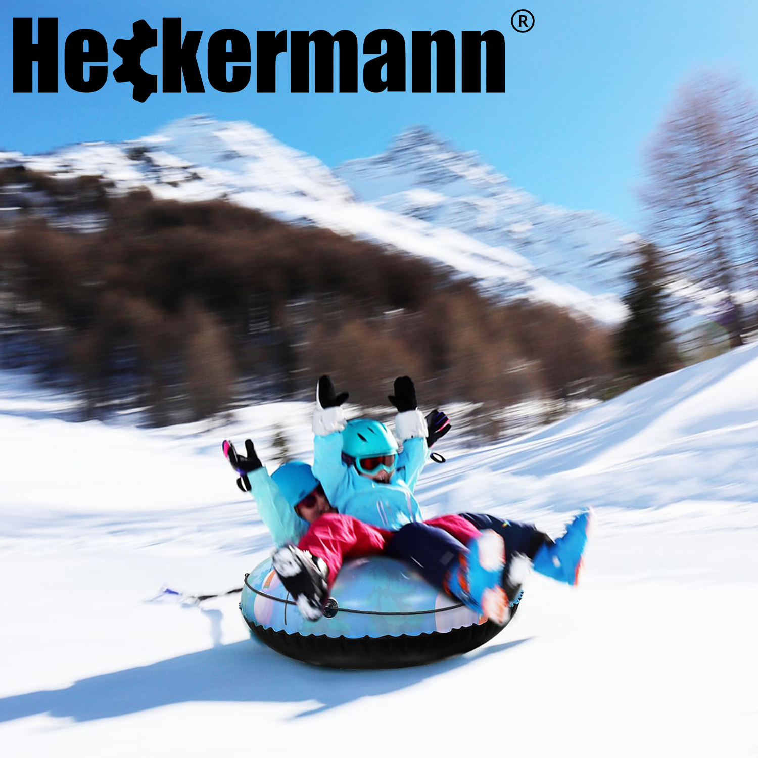 SANKI DMUCHANE KOŁO ŚLIZGACZ NA ŚNIEG OPONA DO ZJEŻDŻANIA 110cm