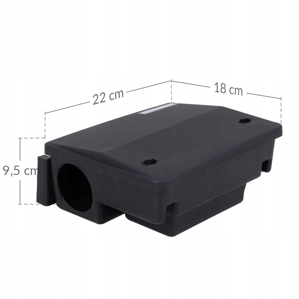 SKUTECZNA PUŁAPKA ŁAPKA NA SZCZURY MYSZY GRYZONIE