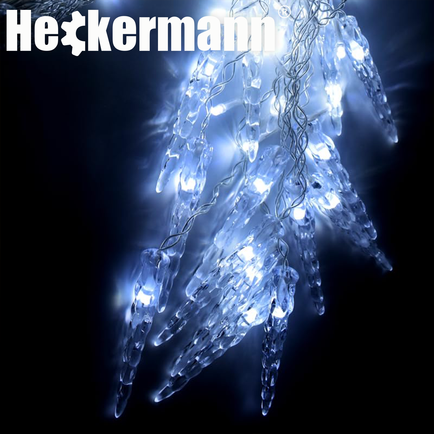 LAMPKI ZEWNĘTRZNE I WEWNĘTRZNE ŚWIĄTECZNE SOPLE 216 LED Z EFEKTEM ŚWIATEŁKA