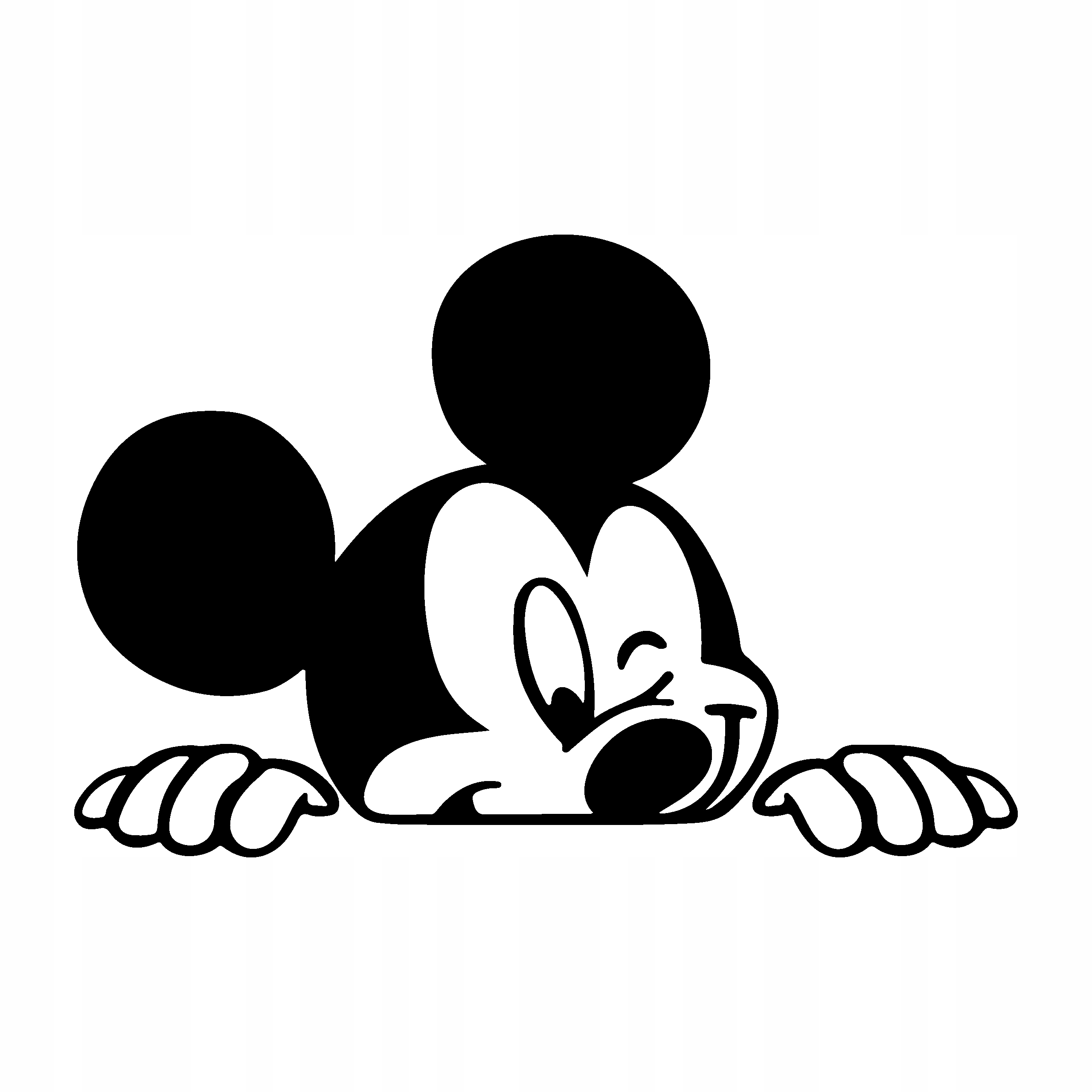 Naklejka MYSZKA MIKI 30 cm