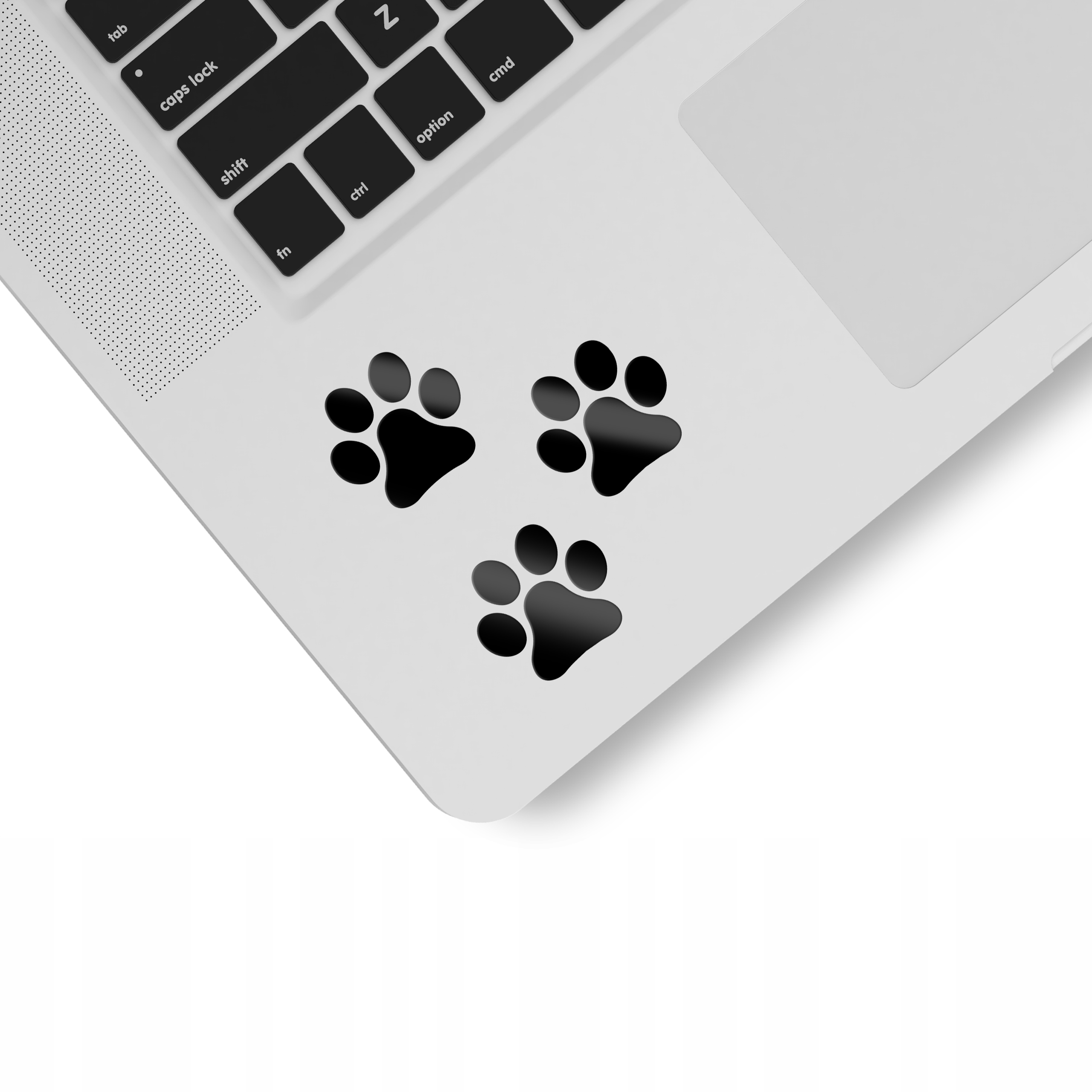 Naklejka ścienna do domu ŁAPKI PIESKA 10 cm