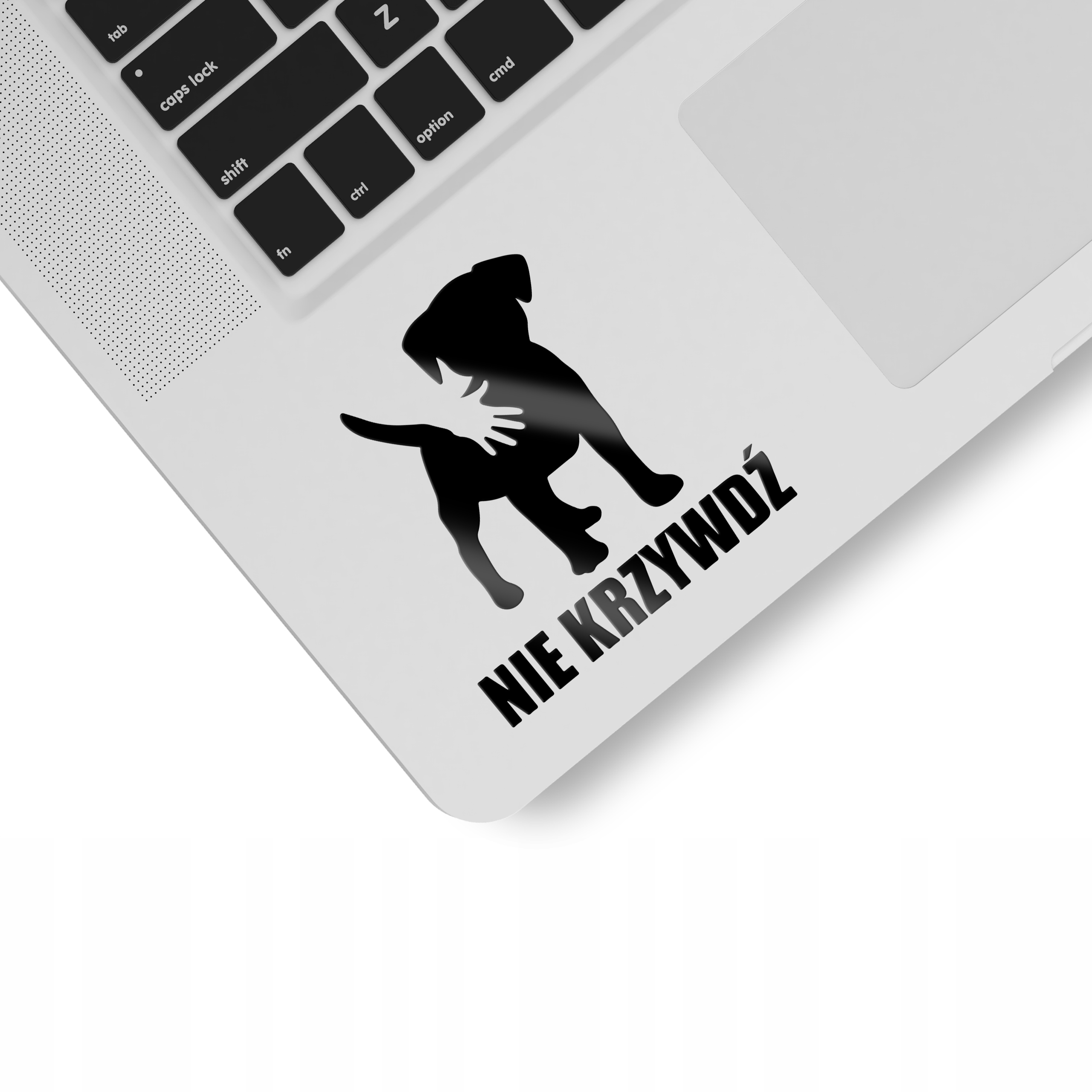 Naklejka NIE KRZYWDŹ 10 cm