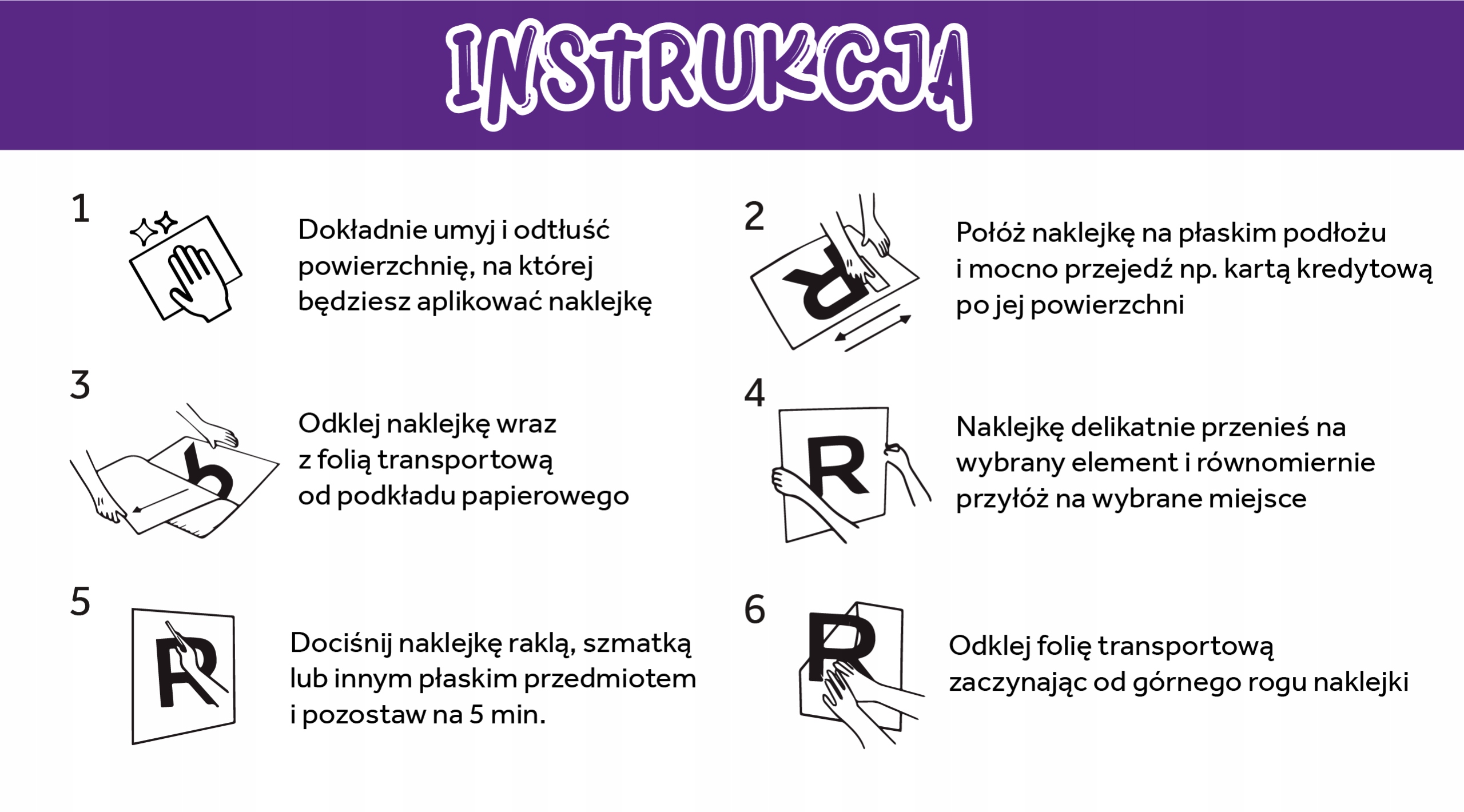 Naklejka NIE KRZYWDŹ 10 cm