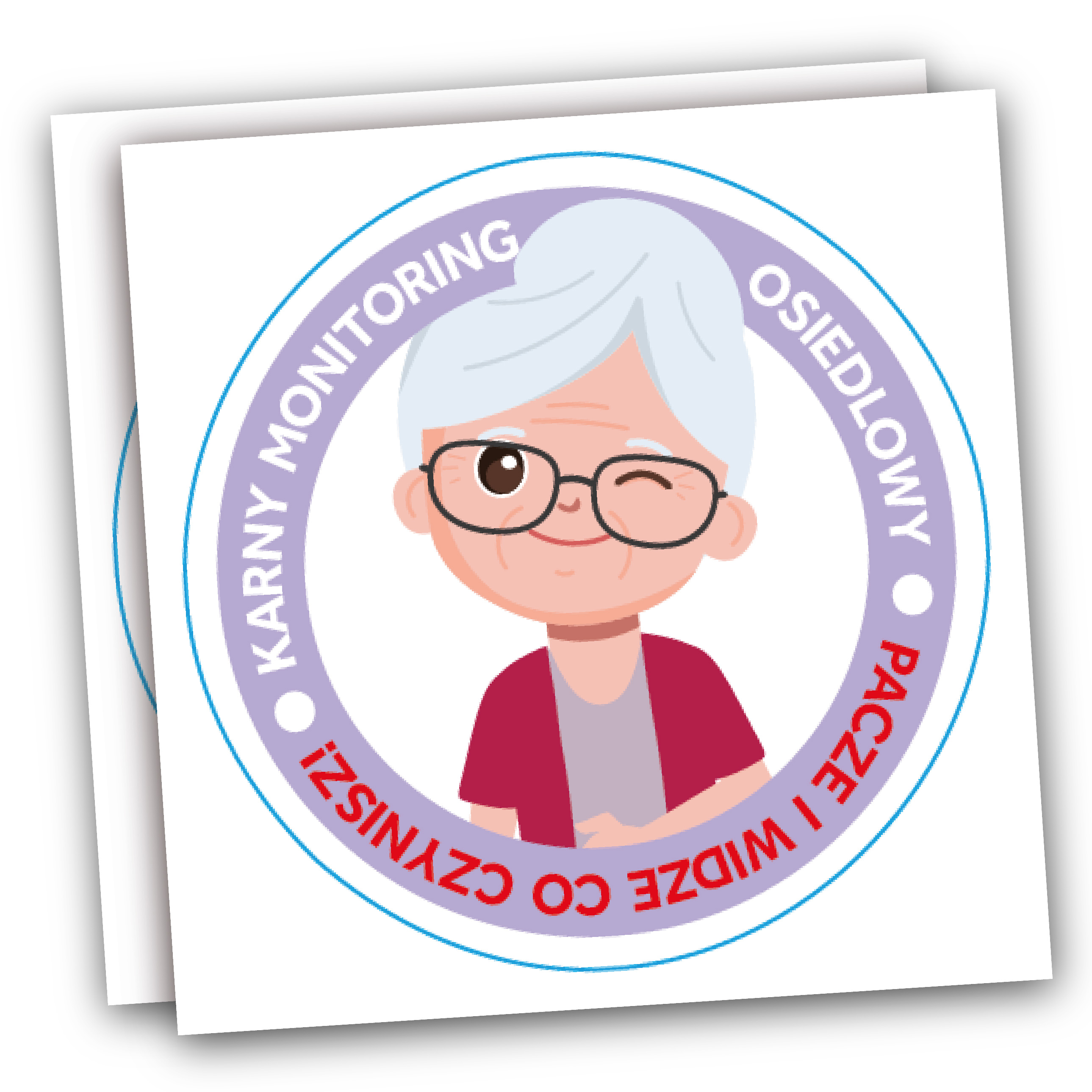 NAKLEJKI KARNE ŚMIESZNE 25 szt