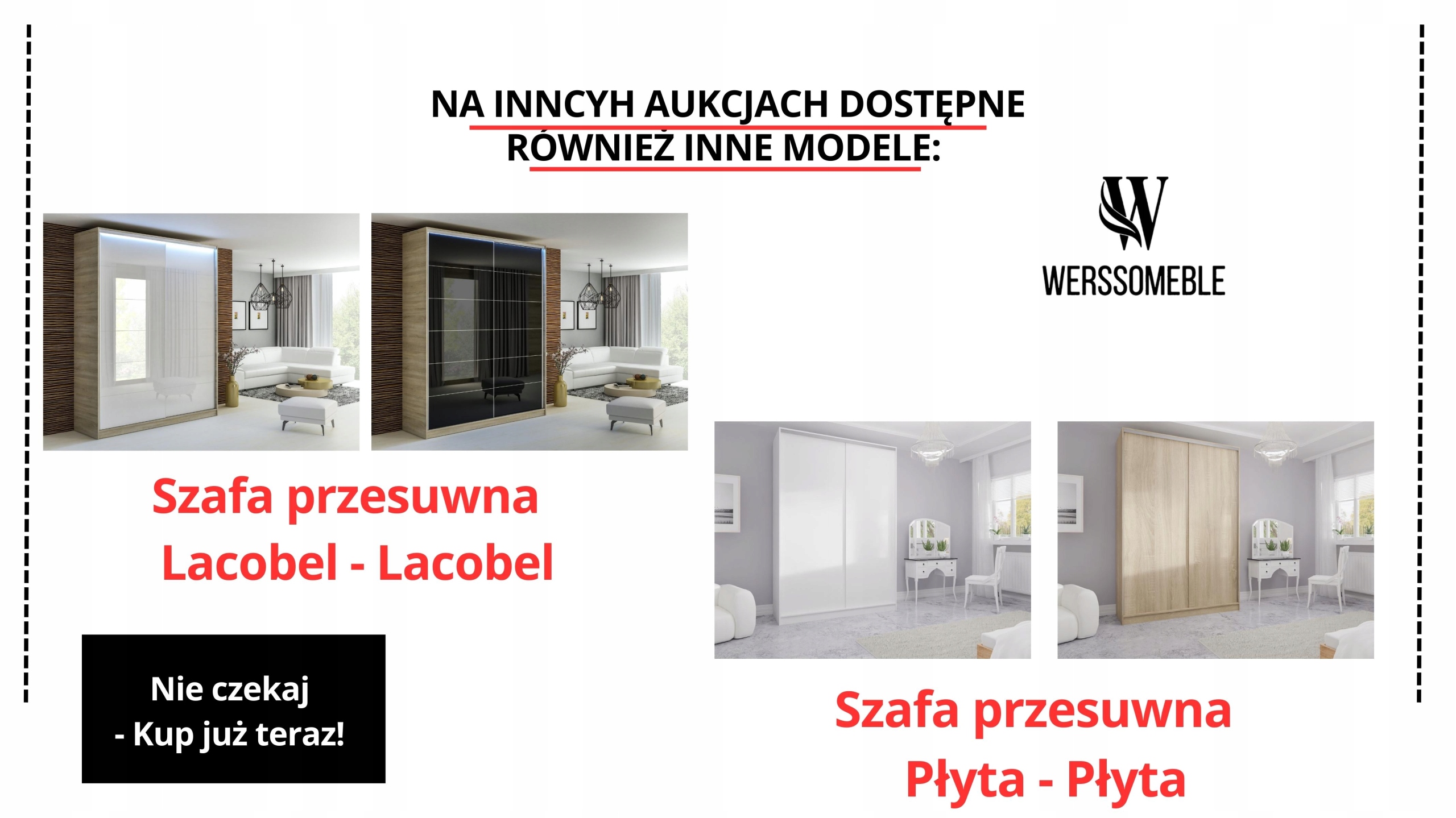 SZAFA PRZESUWNA STANDARD 140 x 250 SONOMA + LUSTRO