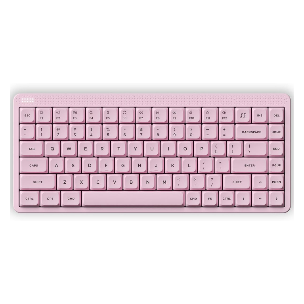Tastatura Mecanica Wireless NuPhy Node 75 Low-Profile, Blush nano
