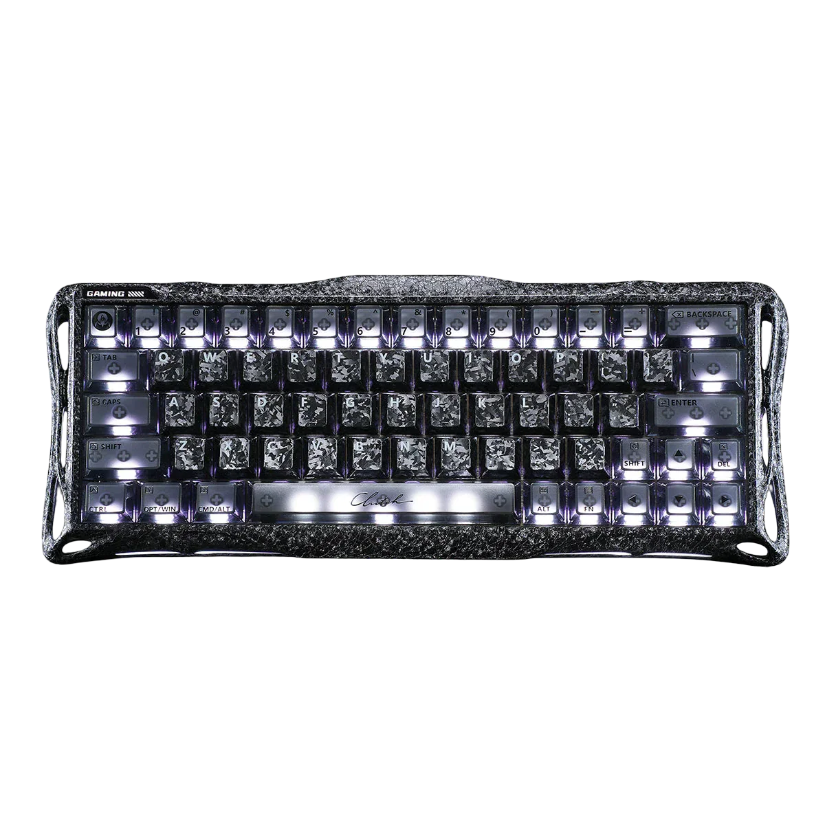 Tastatură Gaming GravaStar Mercury V60 Pro Special Cyber Frost
