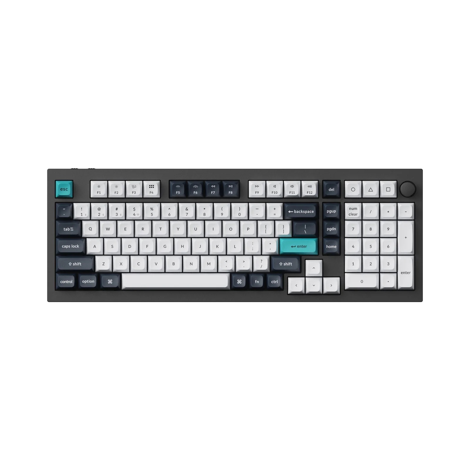 Keychron Q5 Max QMK Kabellose Mechanische Tastatur, QWERTY US, Q5M-M1, Red - Photo 2/8