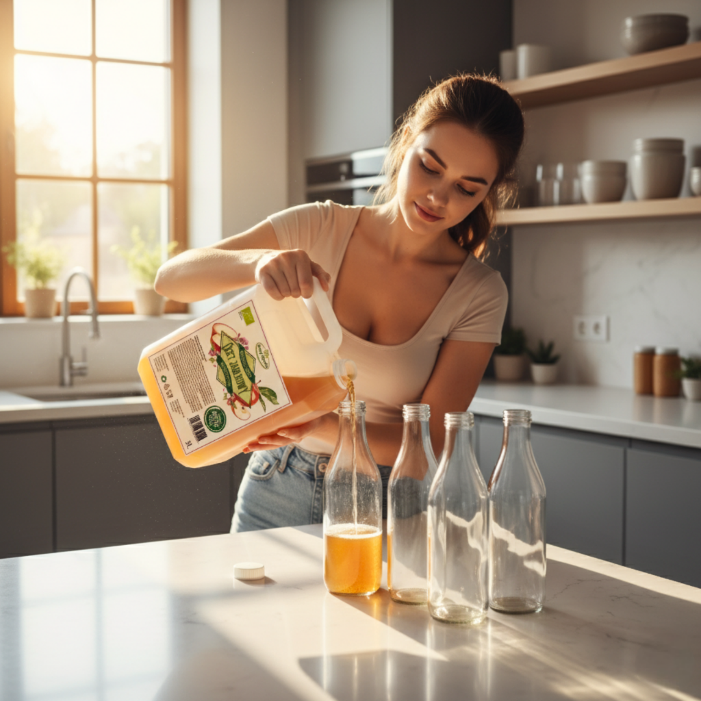 OCET Jabłkowy Niefiltrowany BIO 5L / Dary Ogrodu BIO