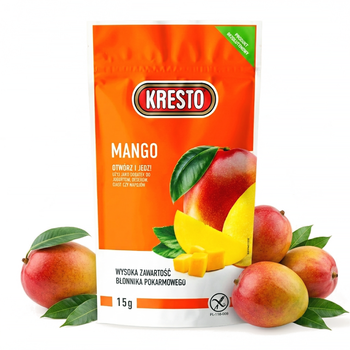 Mango liofilizowane KRESTO 15 g