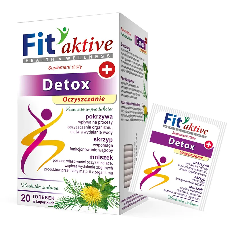 Herbata Detox 20 Torebek / Fit Aktive