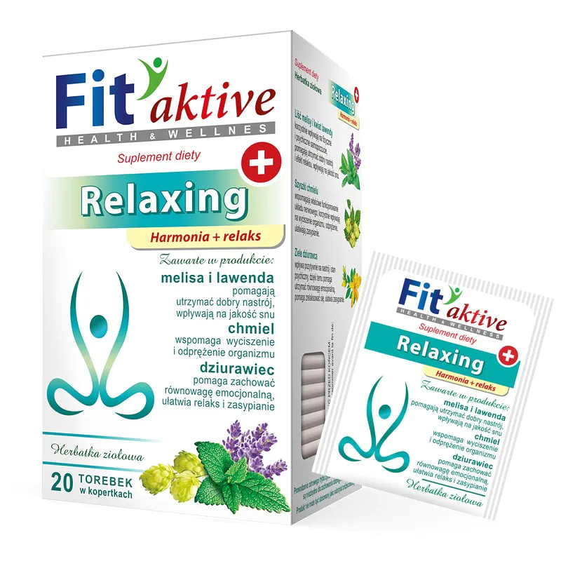 Herbata Relaxing 20 Torebek / Fit Aktive
