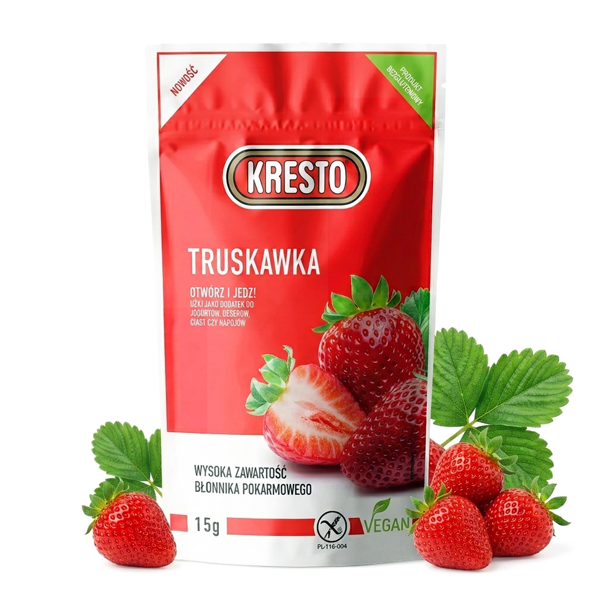 Truskawka liofilizowana KRESTO 15 g