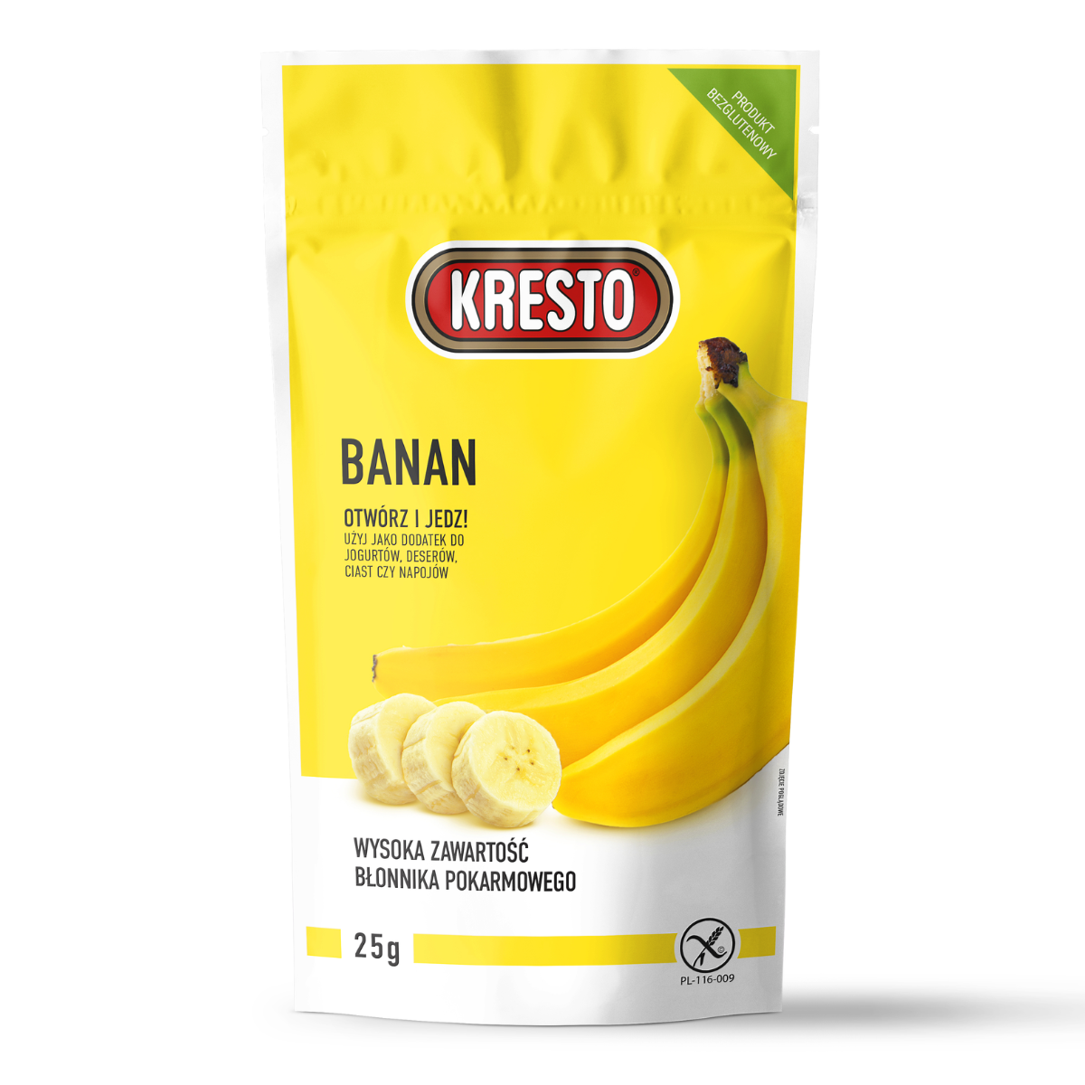 Banan liofilizowany KRESTO 25 g