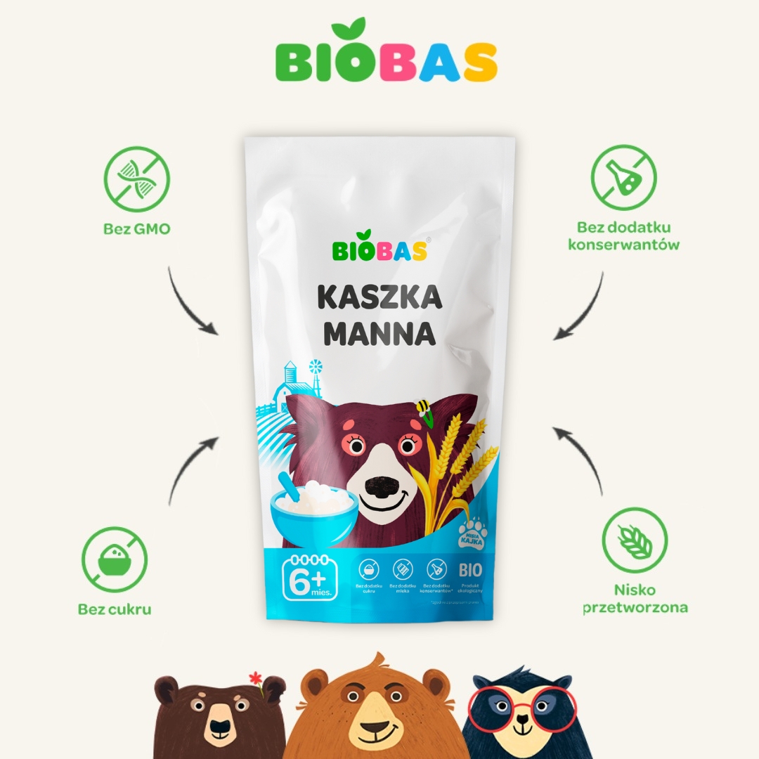 Kaszka Manna 200g / BioBas