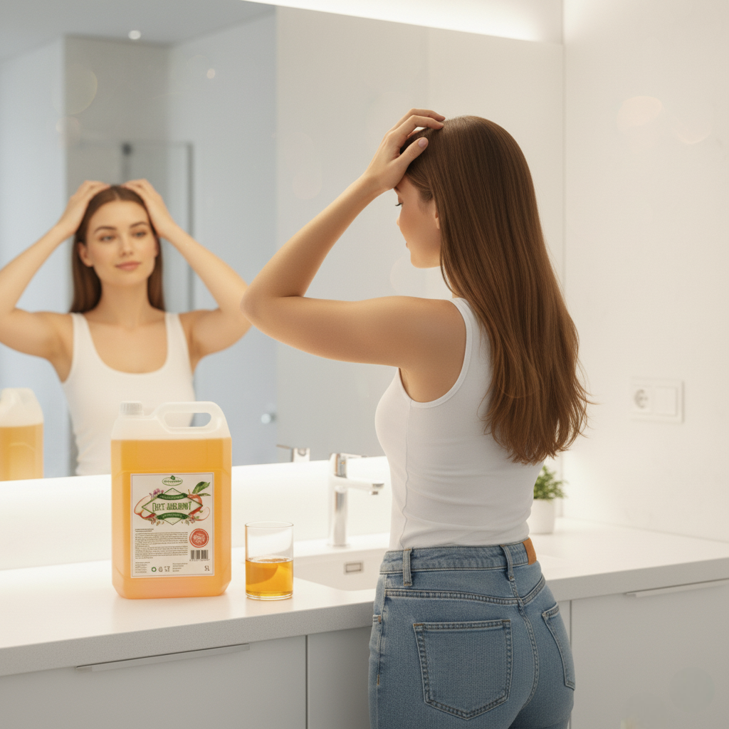 Ocet Jabłkowy NIEFILTROWANY NIEPASTERYZOWANY 5L / Dary Ogrodu