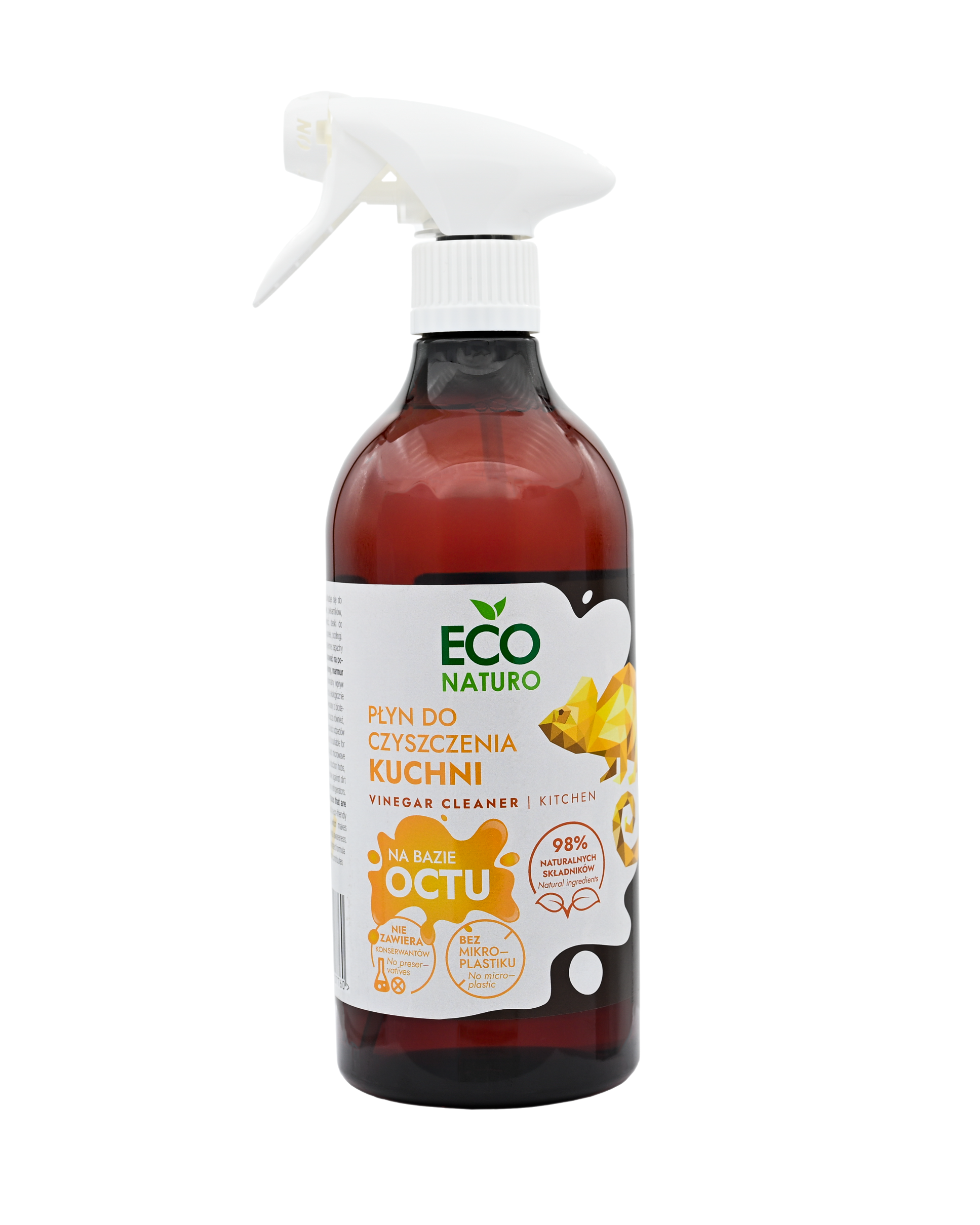 Płyn do Czyszczenia Na Bazie Octu - Kuchnia 750ml / EcoNaturo