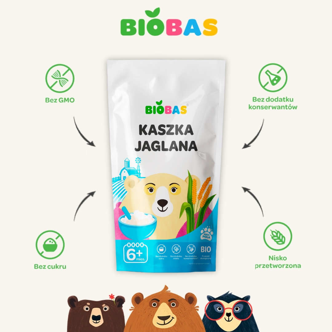 Kaszka Jaglana 200g / BioBas