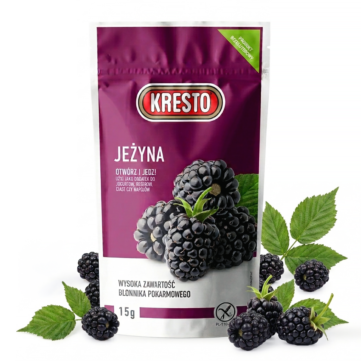 Jeżyna liofilizowana KRESTO 15 g