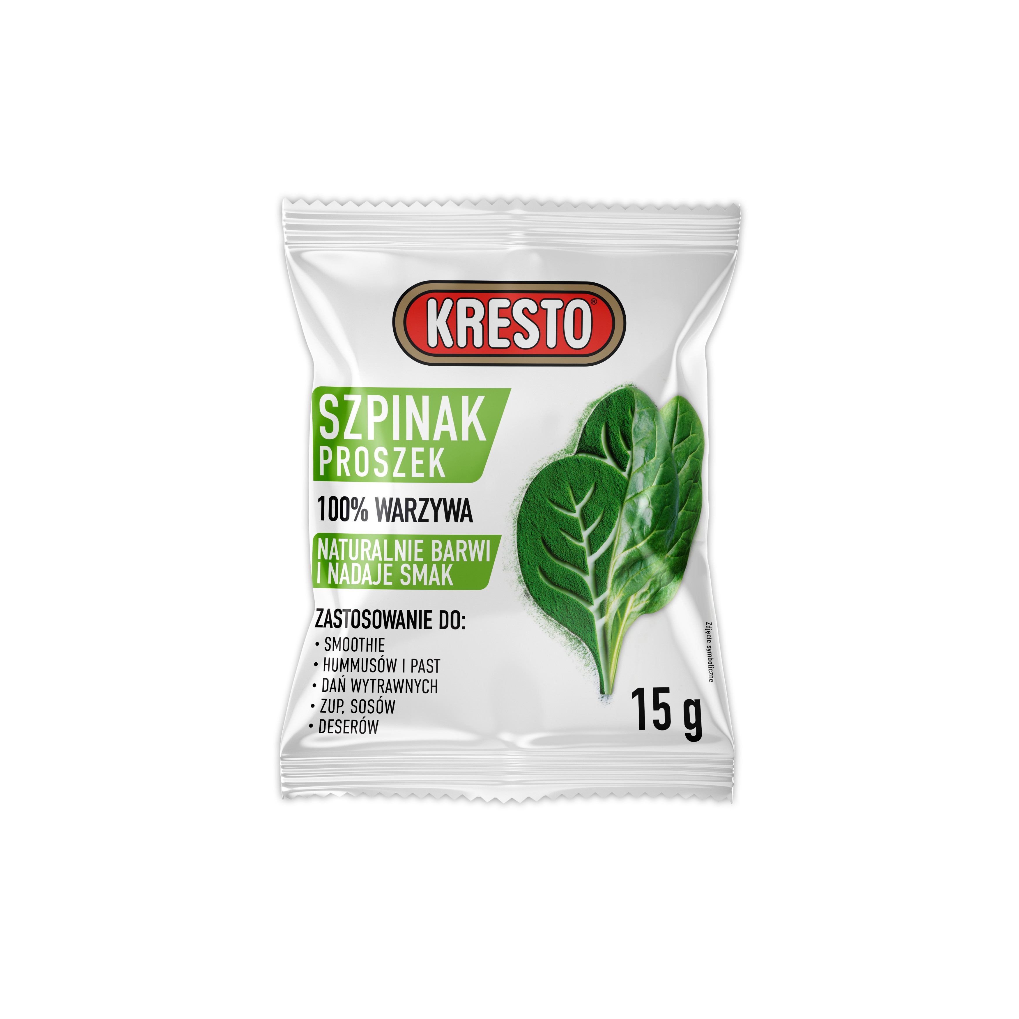 Szpinak liofilizowany w proszku KRESTO 15 g