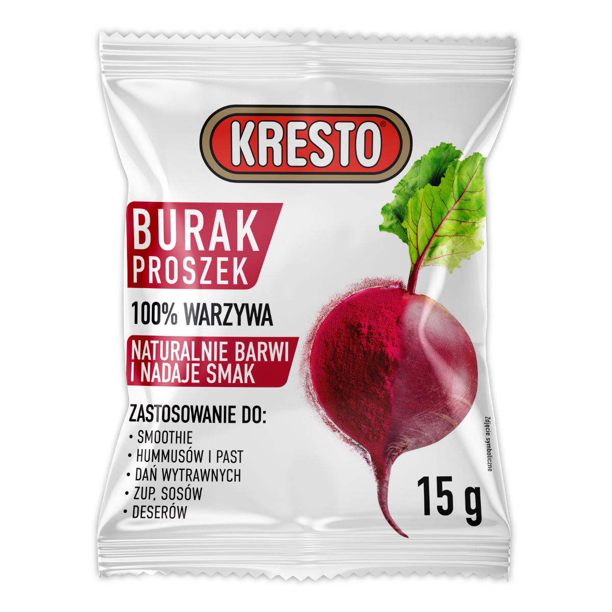 Burak liofilizowany w proszku KRESTO 15 g