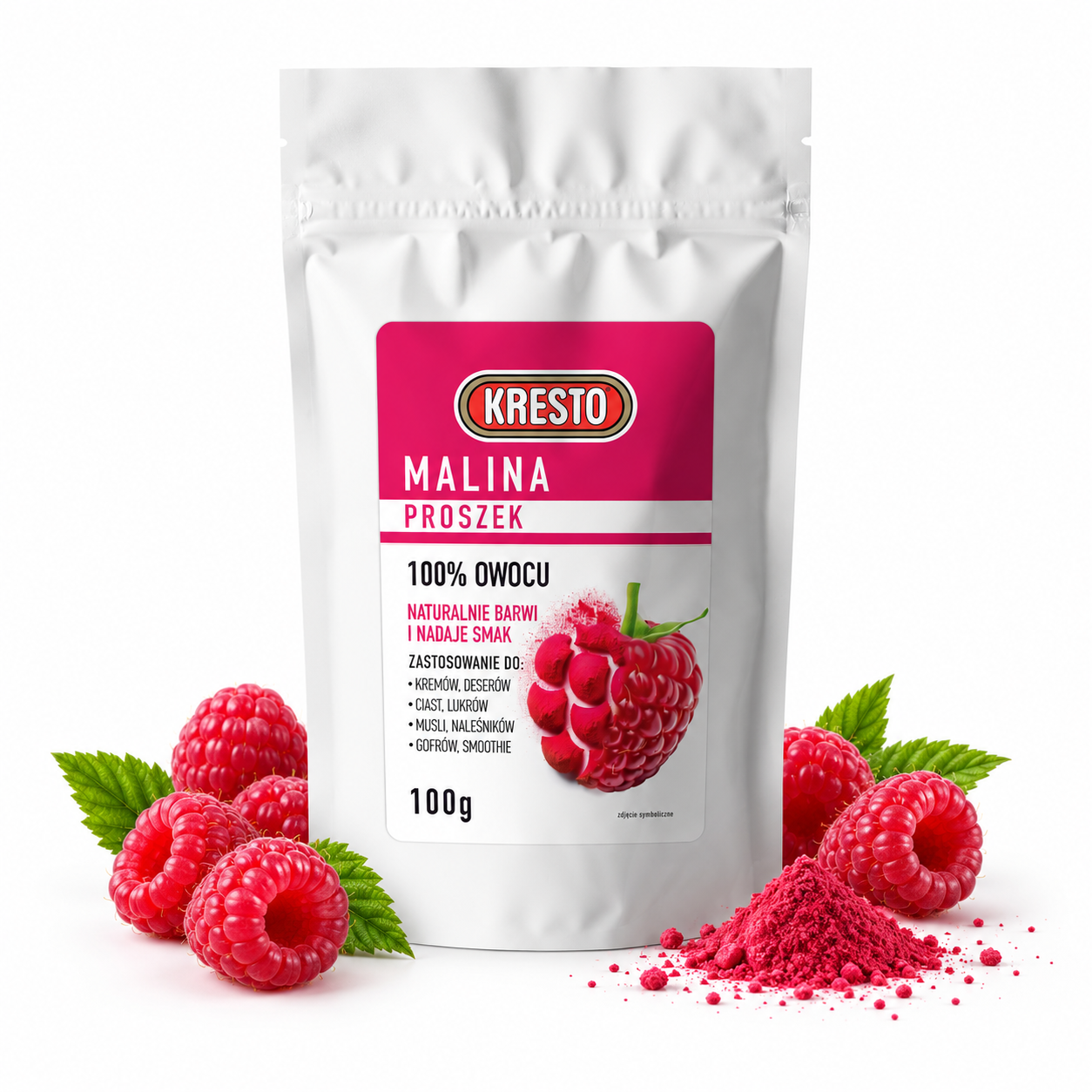 Malina liofilizowana proszek KRESTO 100 g