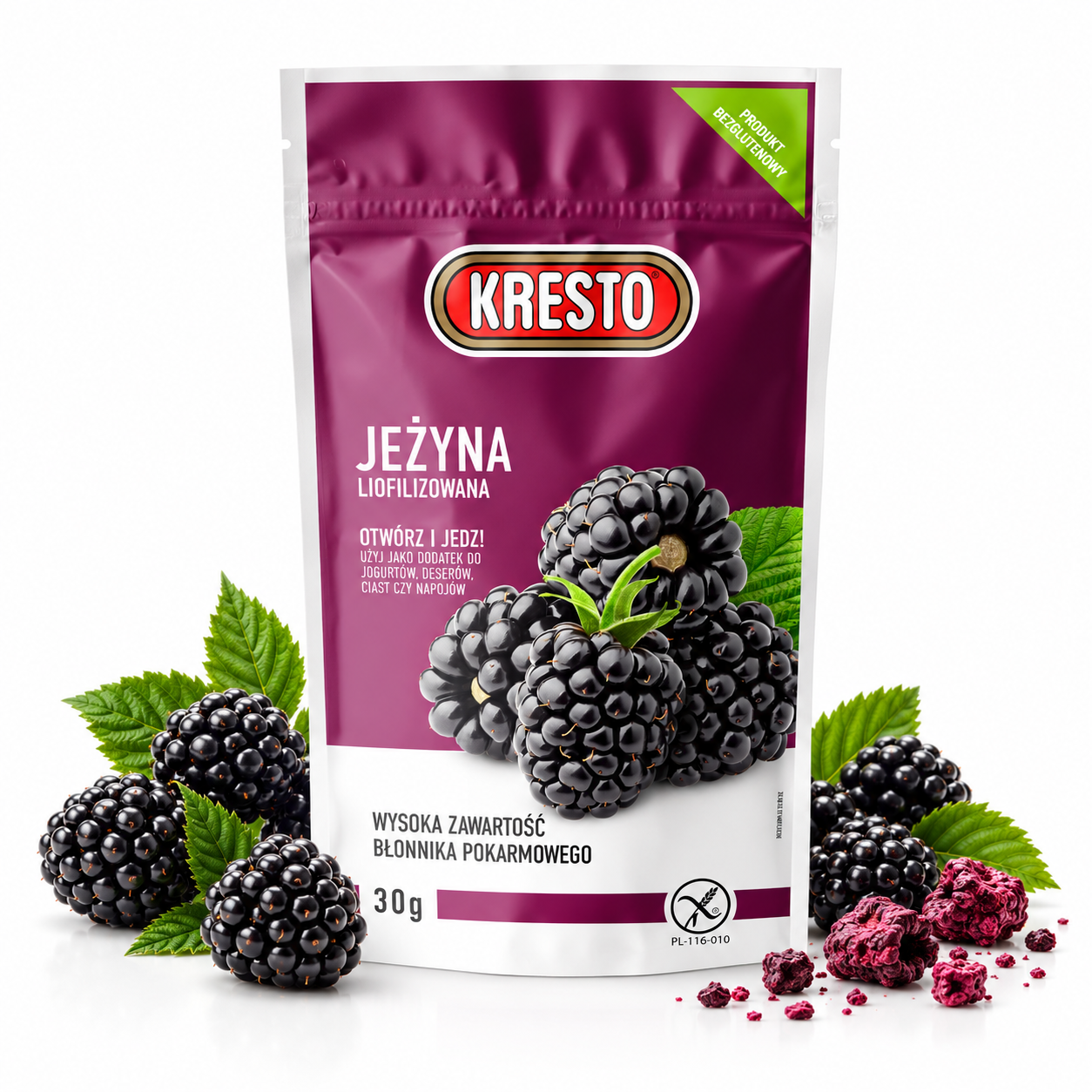 Jeżyna liofilizowana KRESTO 30 g