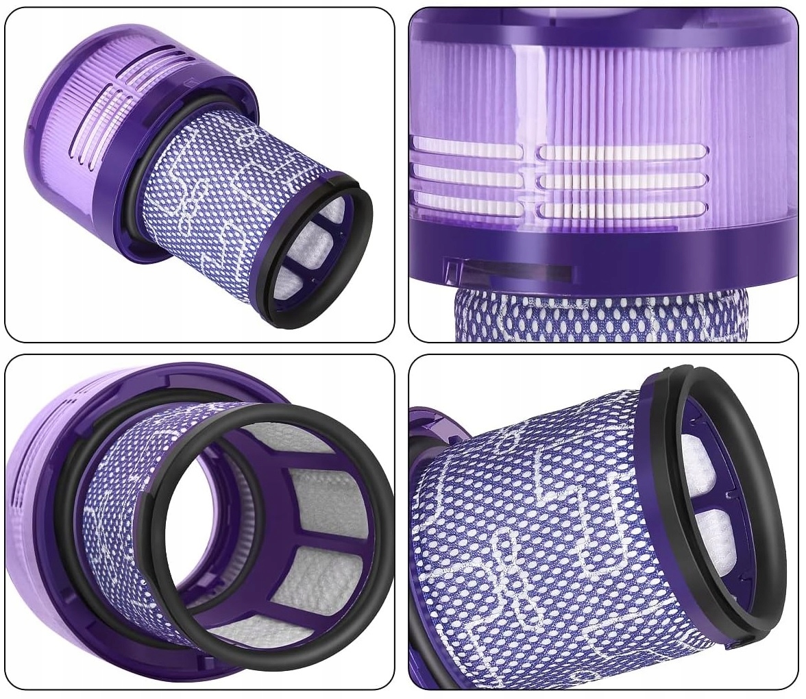 2x FILTR ZMYWALNY HEPA DO DYSON V12 ABSOLUTE DETECT SLIM TOTAL 971517-01 5