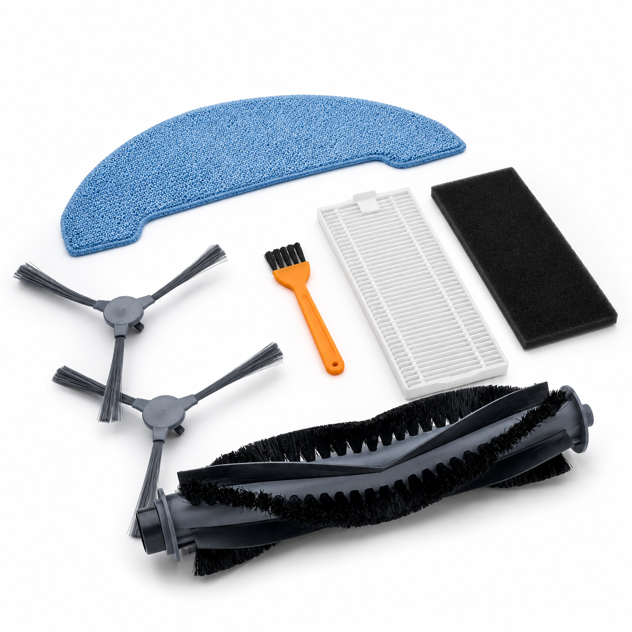 Zestaw szczotka główna filtr mop szczotki boczne do SETTI+ Setti RV500 - miniatura 2