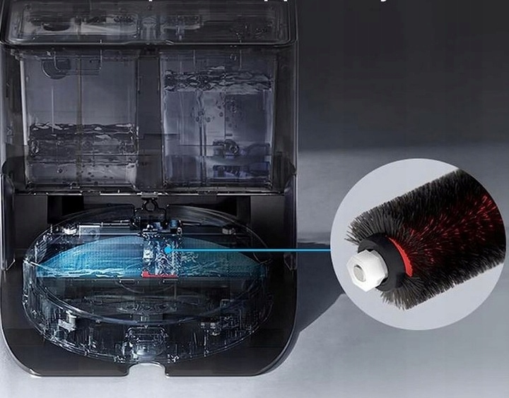 2X SZCZOTKA DO CZYSZCZENIA STACJI DO ROBOROCK S7 MAXV ULTRA S8 PRO ULTRA 4