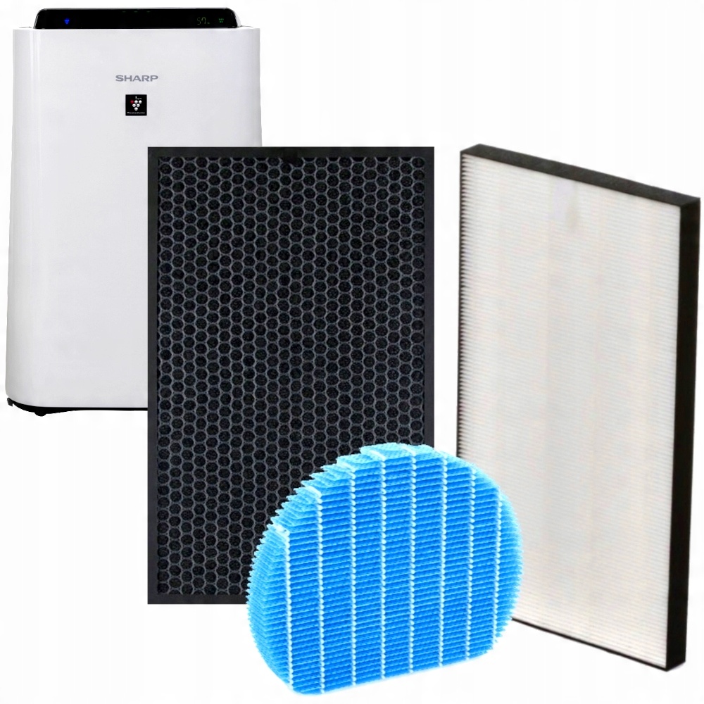 Zestaw filtry UZ-HD4DF UZ-HD4HF UZ-HD6MF do SHARP UA-HD40E-L / T UA-HD50E-L 2