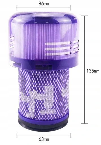 Filtr do odkurzacza Dyson V15 Detect Absolute Fluffy Total - miniatura 8