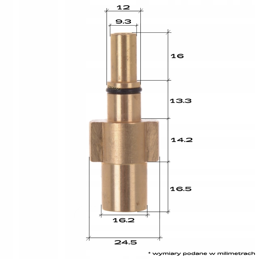 Lanca dysza rotacyjna TURBODYSZA do myjki KARCHER K2 K3 K4 K5 K6 K7 turbo