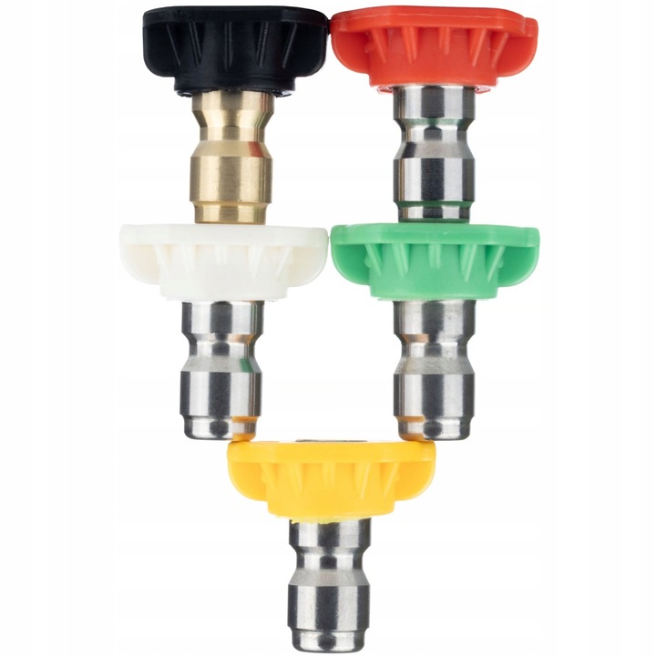ZESTAW KOMPLET 7 LANC PRZEDŁUŻKA DO KARCHER LANCA 2,6M 1/4” ZAGIĘTA DYSZE 11