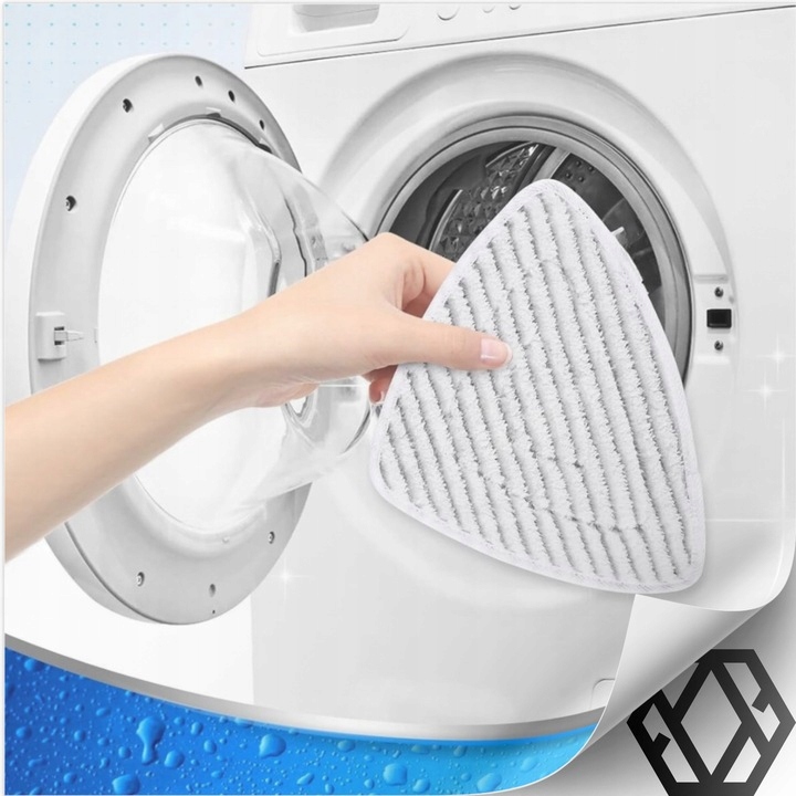 5x WKŁAD NAKŁADKI do MOPA PAROWEGO VILEDA STEAM PLUS CHŁONNE WIELORAZOWE 7