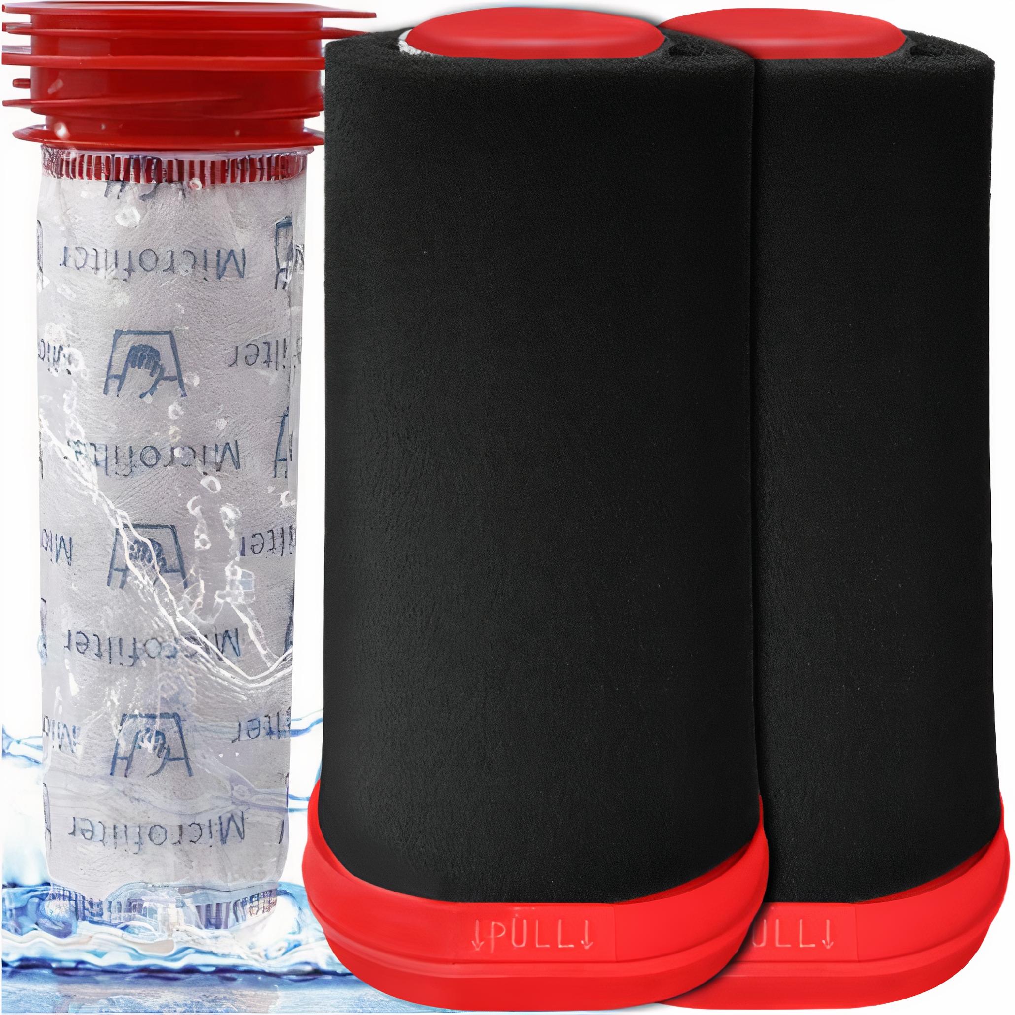 3x Filtr zmywalny Filtry do odkurzacza Bosch Seria Serie 4 Flexxo + Pędzel 12