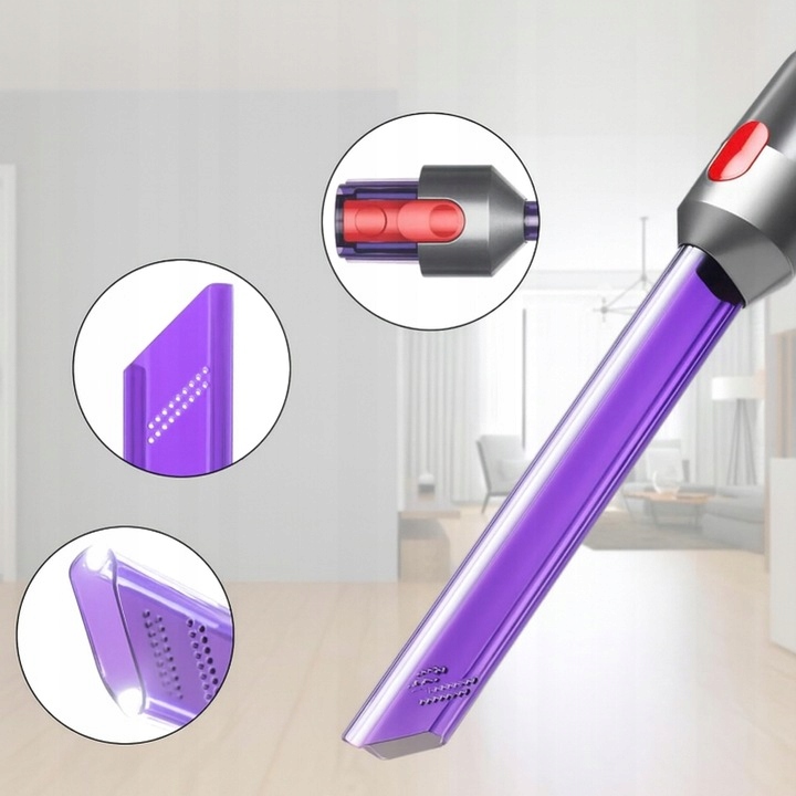 KONCOWKA SSAWKA SZCZELINOWA LED DO DYSON V15 V11 V10 V7 V8 6