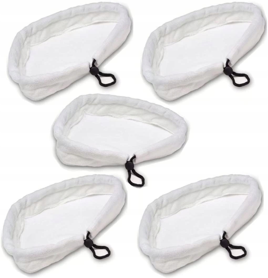 NAKŁADKI Z MIKROFIBRY DO MOPA PAROWEGO 5 SZTUK H2O ADLER SILVERCREST JAKOŚĆ