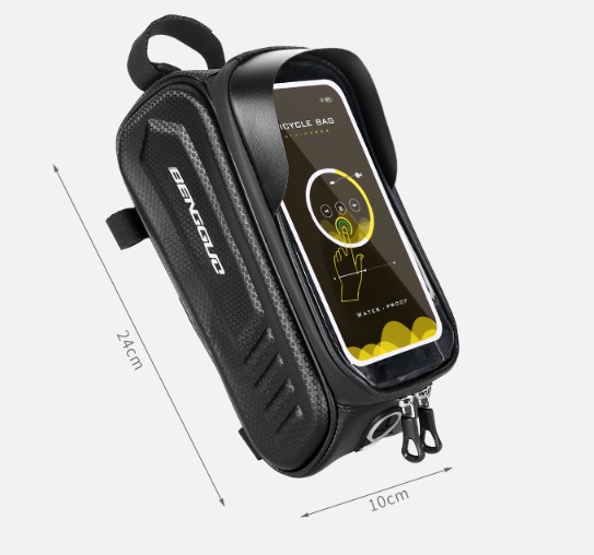 DUŻA SAKWA NA ROWER TORBA UCHWYT CASE ETUI NA TELEFON DOTYKOWA POKROWIEC 13