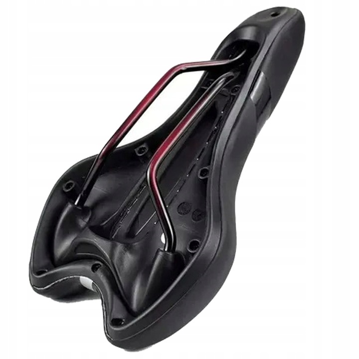 ŻELOWE SIODEŁKO ROWEROWE Z OTWOREM SPORTOWE WYGODNE SIEDZENIE S3 3