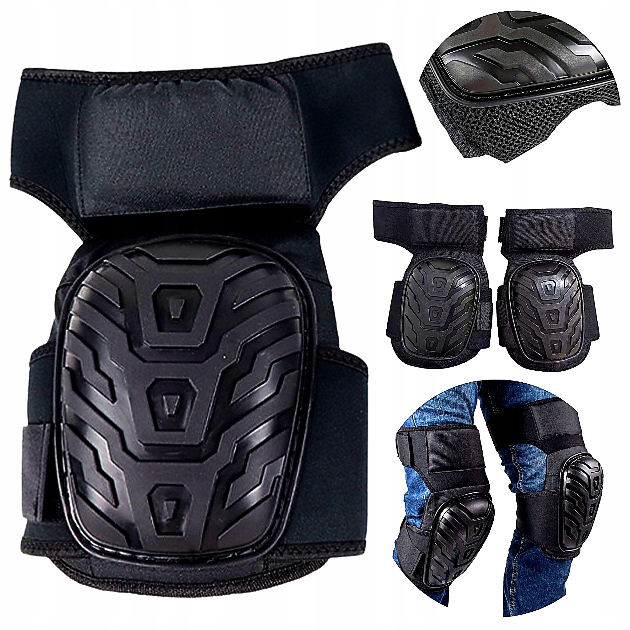 NAKOLANNIKI OCHRANIACZE ROBOCZE BUDOWLANE OGRODOWE ŻELOWE KOLANA OCHRONNE