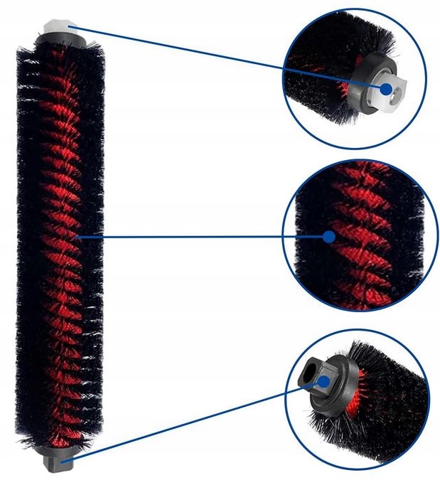 2X SZCZOTKA DO CZYSZCZENIA STACJI DO ROBOROCK S7 MAXV ULTRA S8 PRO ULTRA