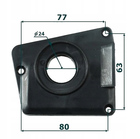 OSŁONA POMPKI OLEJOWEJ POKRYWA NAC 4500 5200 CZĘŚCI DO PIŁY SPALINOWEJ CS