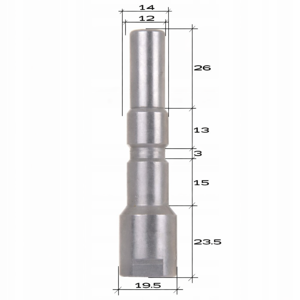 Wtyk adapter typu KEW redukcja szybkozłącze gwint 1/4" do myjki KRANZLE D12 3