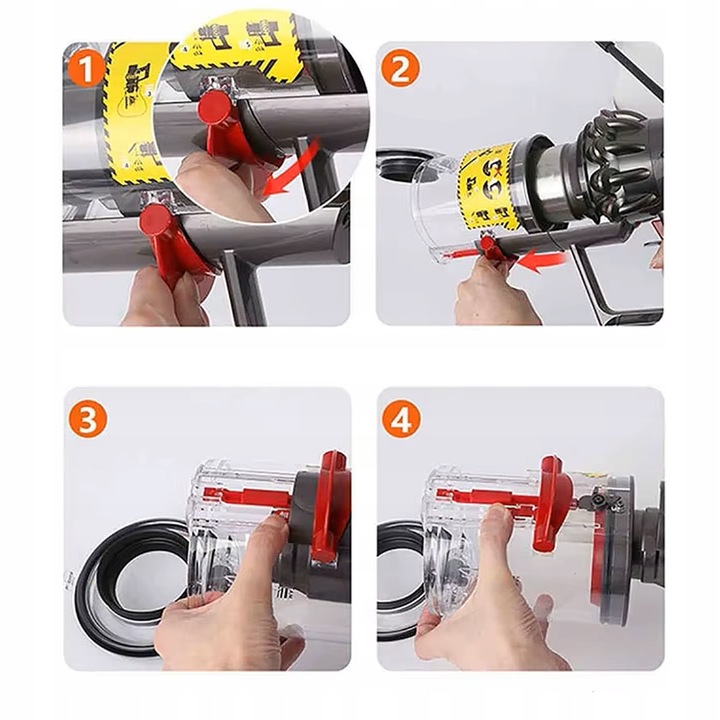 ZBIORNIK POJEMNIK NA KURZ DO DYSON V11 V15 + GRATIS