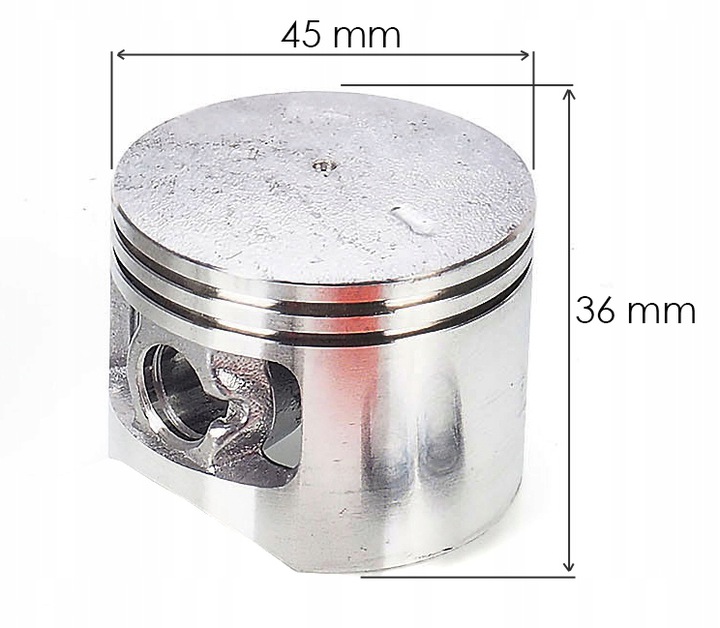 CYLINDER TŁOK KPL DO PIŁY PILARKI CHIŃSKIEJ NAC CS USZCZELKI ZESTAW MAX