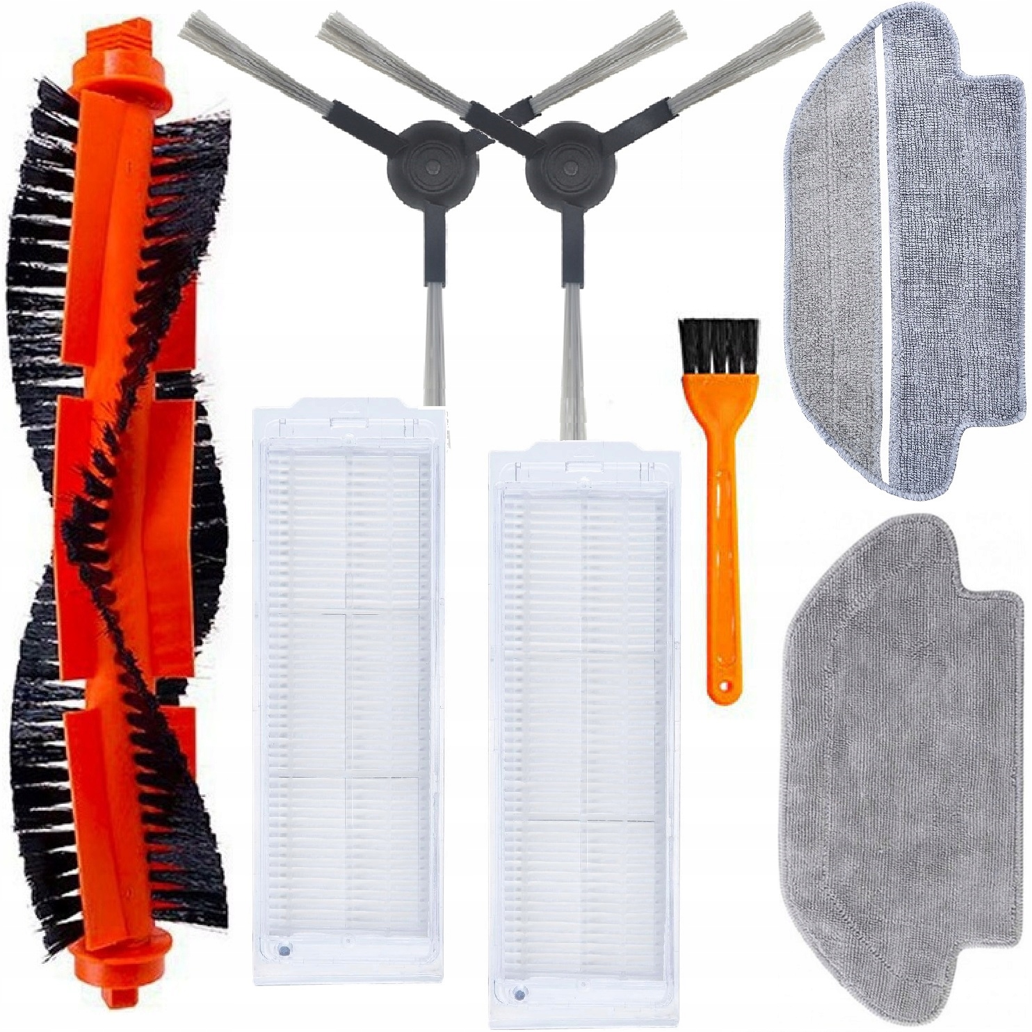 Zestaw Szczotki Filtry Ścierki do Xiaomi Mi Robot Vacuum - Mop Pro / Mop P 5