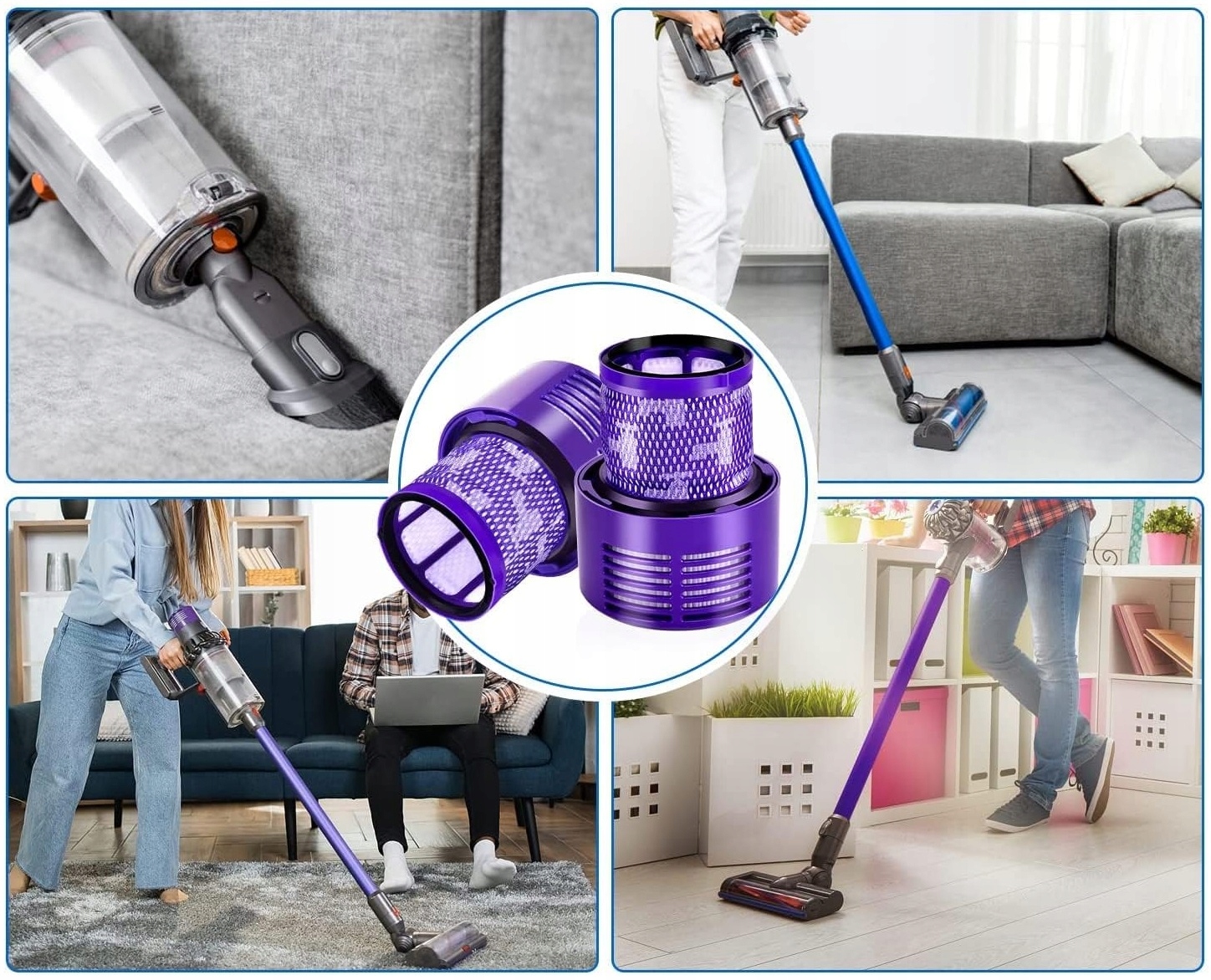 1x FILTR ZMYWALNY DO ODKURZACZA DYSON V10 Sv12 969082-01 Absolute Animal 4