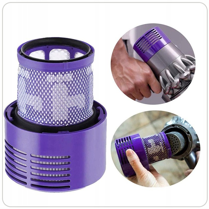 1x FILTR ZMYWALNY DO DYSON V10 Cyclone Total Absolute Animal SV12 969082-01
